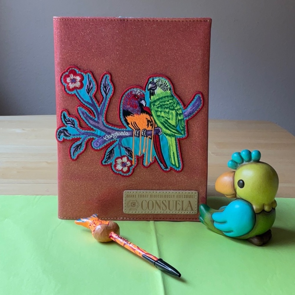 🦜 CONSUELA PARROT NOTEBOOK 🦜 NWT 🦜